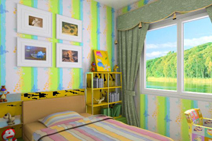 兒童房的布置，小孩房間布置